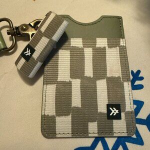 Thread Vertical Wallet w/ Wrist Lanyard & Lip Balm Holder